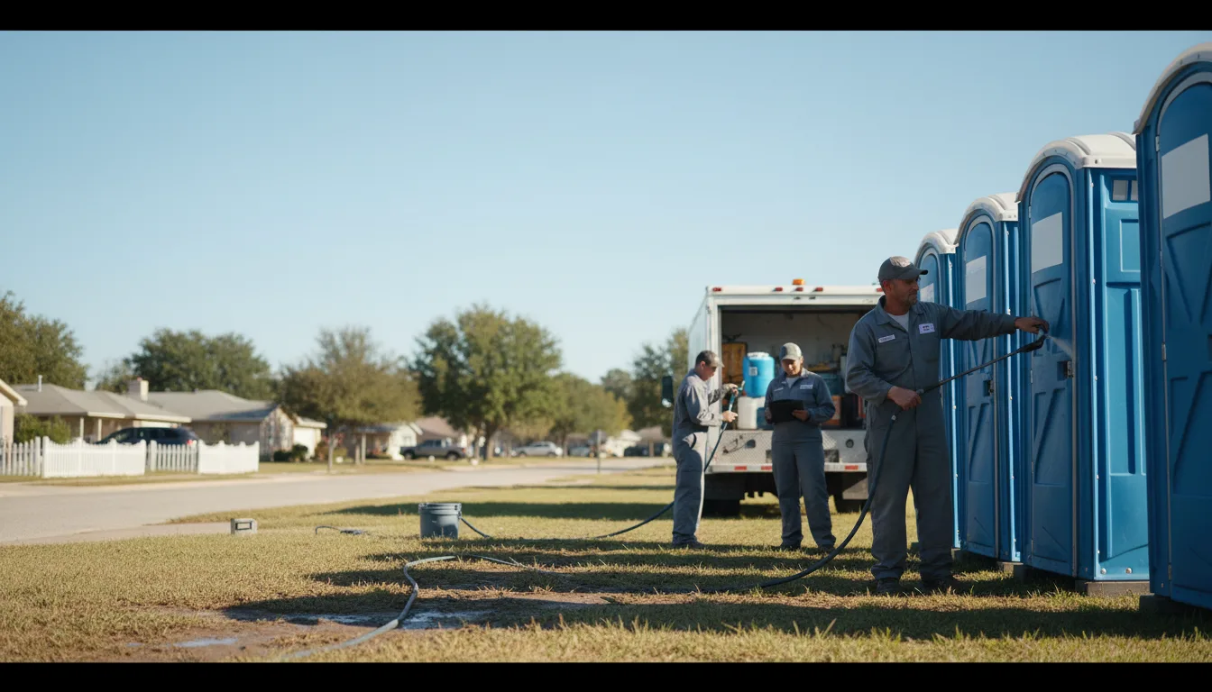 Long-Term Portable Toilet Rental in Clarkdale, GA near me